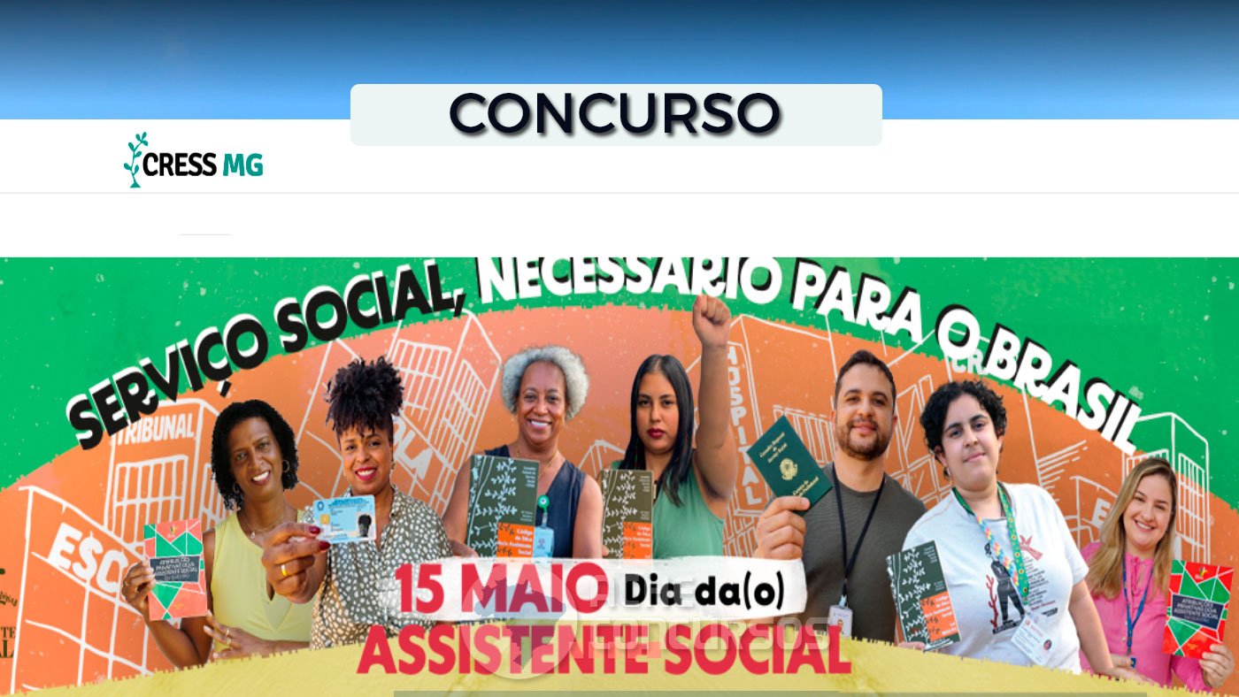 Concurso CRESS MG - Conselho Regional de Serviço Social da 6ª